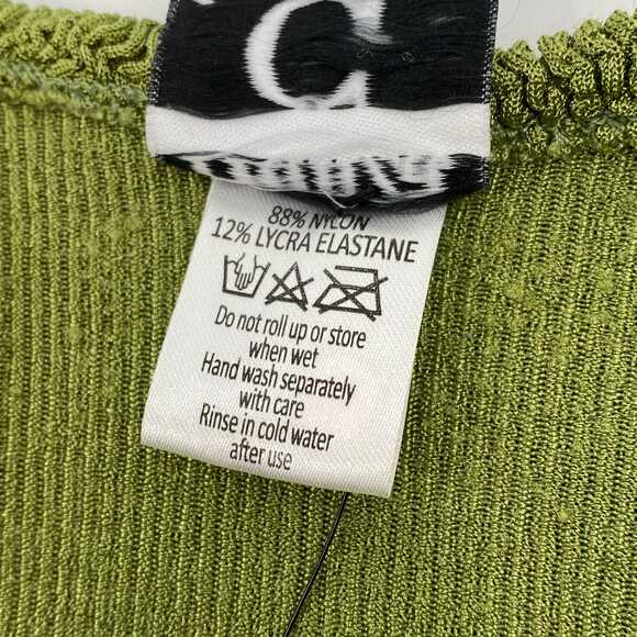 Hunza G Green Bikini | Synthetic Made in UK, OS Regular - Picture 4 of 5